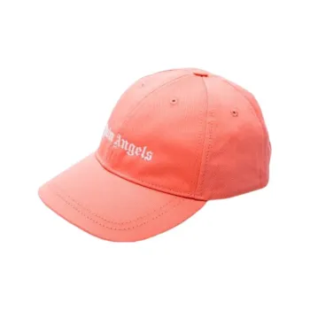 PALM ANGELS Logo Embroidered Baseball Cap
