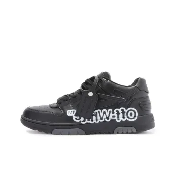 OFF WHITE Out Of Office Ooo Low Tops 'OFF WHITE' Black White
