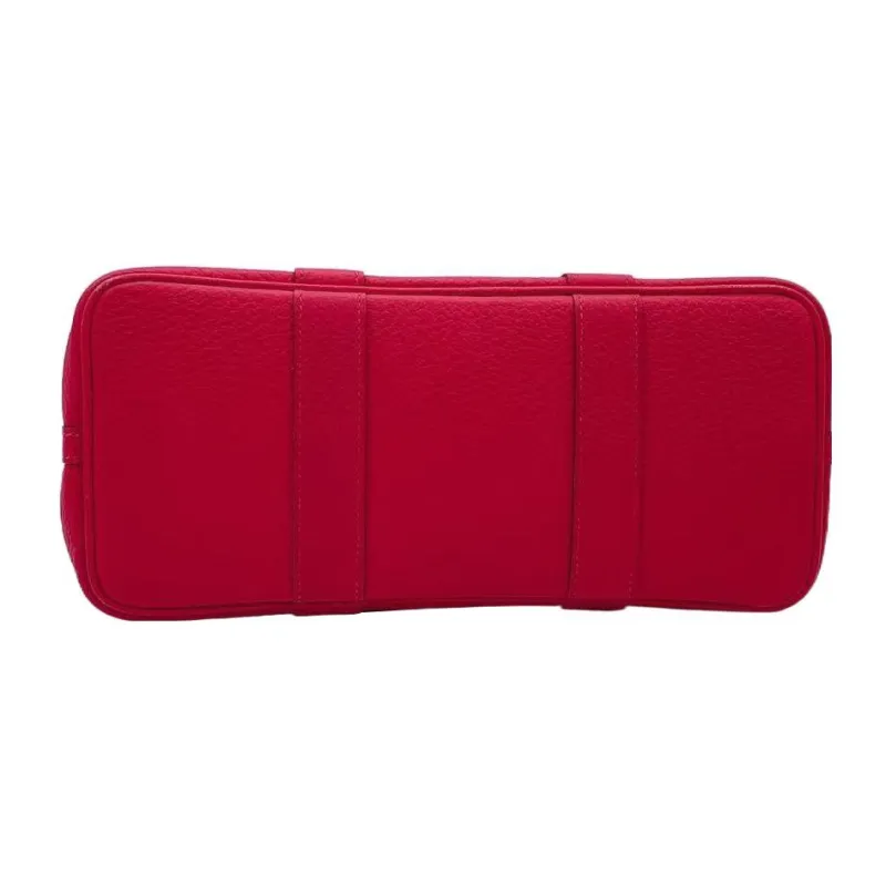 HERMES Garden Party Negonda Calfskin Garden Bag Handbag Women's S3 Rouge De Coeur Heart Red-1