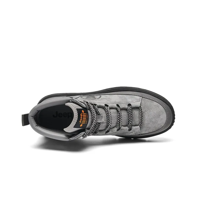 Jeep Martin Boots Men Gray-2