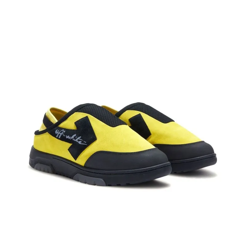 OFF WHITE Out Of Office Mule Yellow Black-2