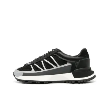 Maison Margiela Panelled Lace Up Sneakers Women's