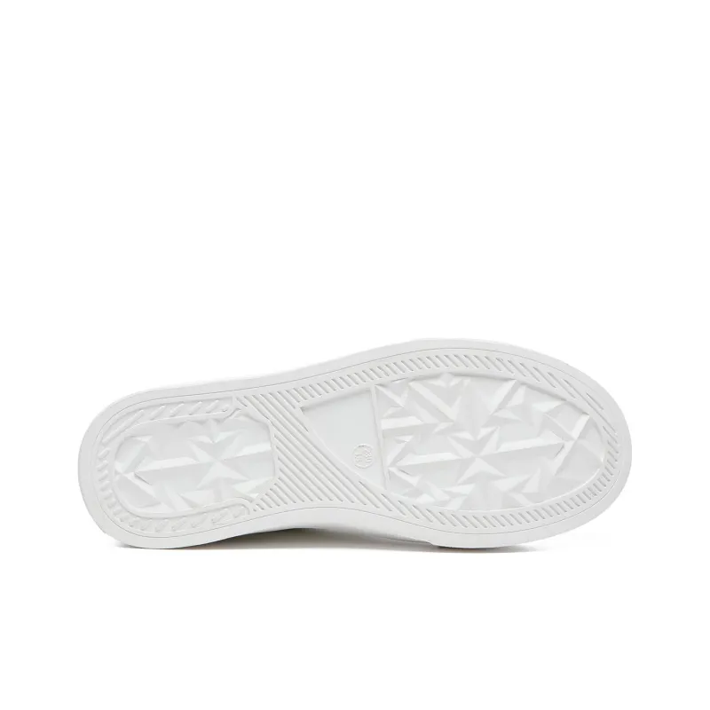 TARRAMARRA Skateboard Shoes Women's Low-Top White-4