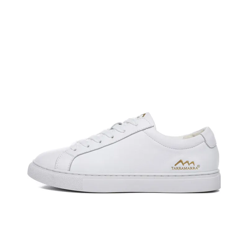 TARRAMARRA Skateboard Shoes Women's Low-Top White-0