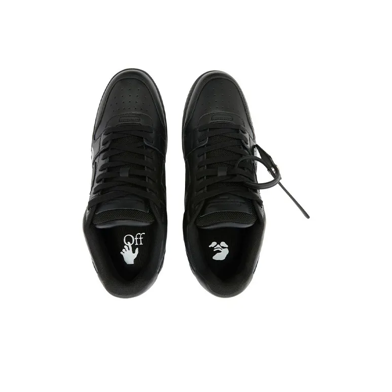 OFF WHITE Out Of Office Ooo Low Tops 'OFF WHITE' Black White-2