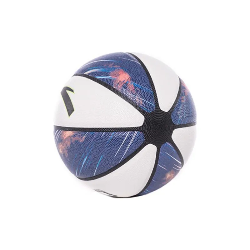 Anta Basketball Collection PU Basketball White Blue Size 76, Size 5, Size Training Competition-3