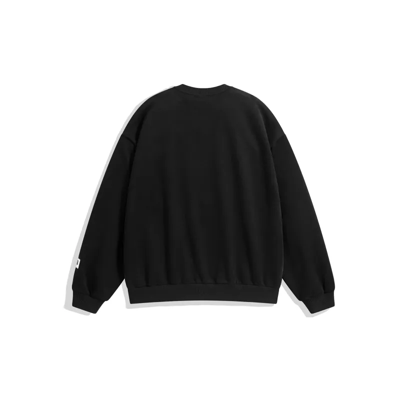 SIDEEFFECT Crew Neck Loose Fit Regular Sweatshirt Unisex-1