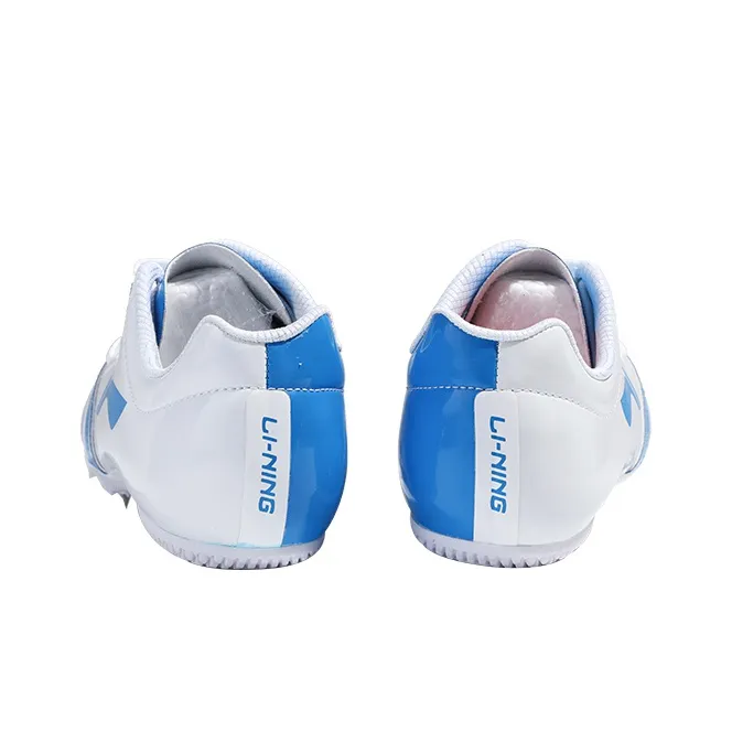 LiNing Breathable Coverage Impact Resistant Lightweight Low Top Running Shoes Unisex Blue White-3