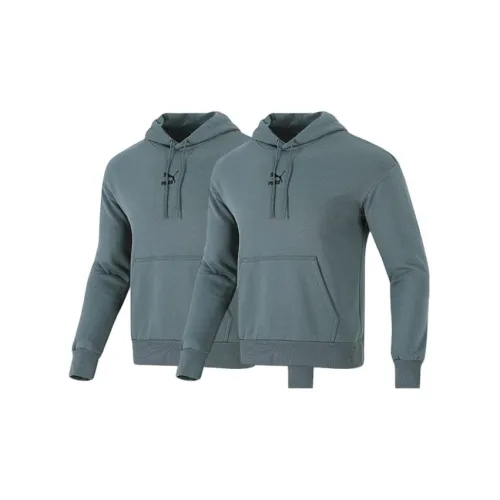 PUMA Downtown Relaxed Sweatshirts Men Set Of 2 Green