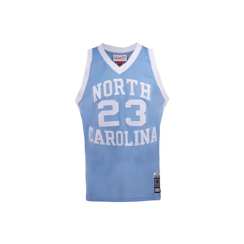 Mitchell Ness Basketball Jerseys Unisex Light Blue-2