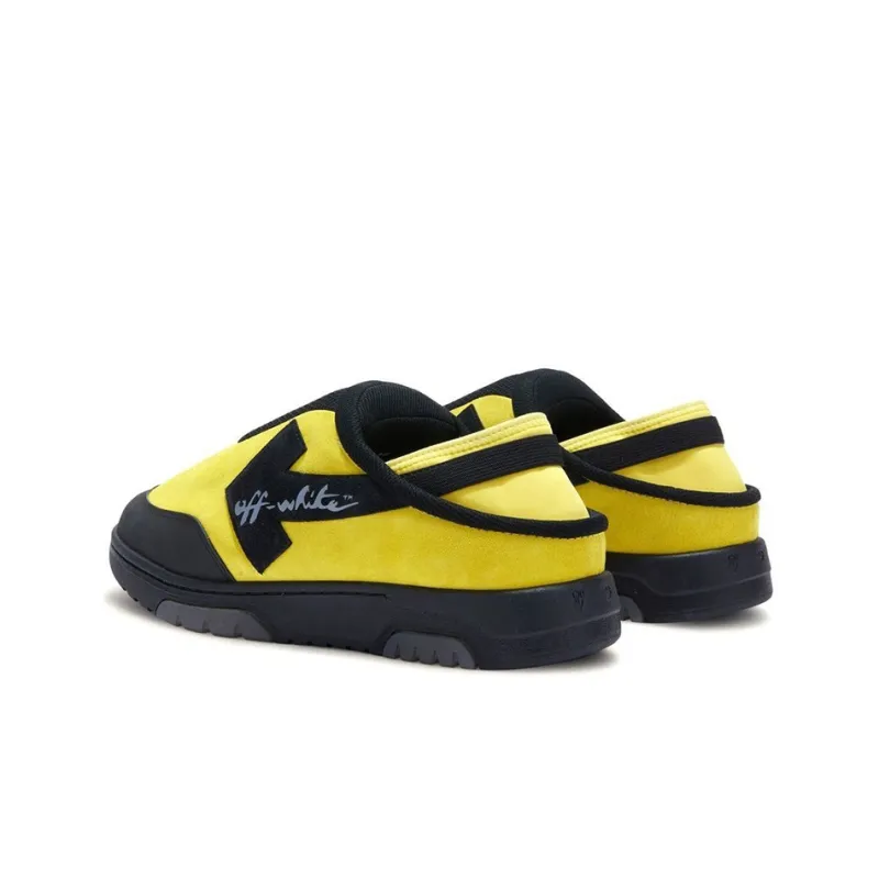 OFF WHITE Out Of Office Mule Yellow Black-4