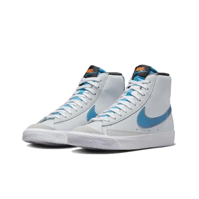 Nike Blazer Mid '77 GS 'Pure Platinum Laser Blue'-2