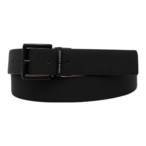 ARMANI EXCHANGE Leather Belts Men Black/Brown