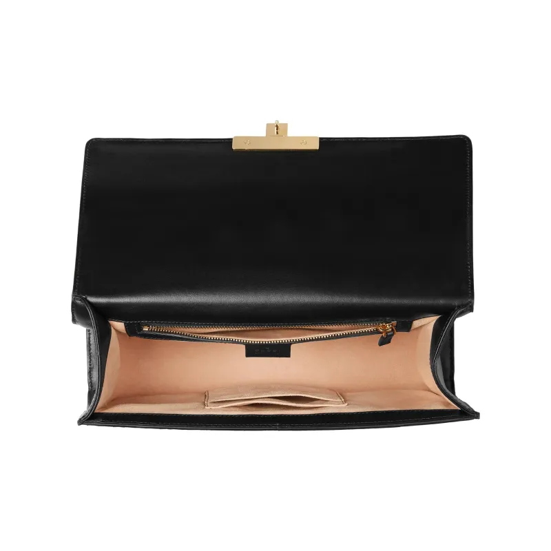 GUCCI Padlock Canvas With Leather Box Bag, Crossbody Bag, Shoulder Bag Medium Size Women's-4