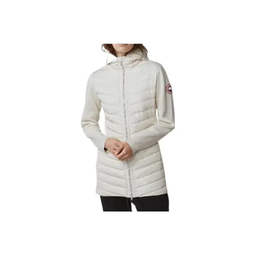 Canada Goose HyBridge Down Jackets Women's White