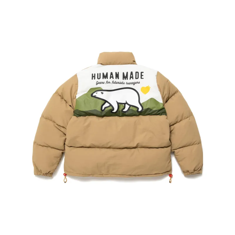 HUMAN MADE Polar Bear Down Jacket-6