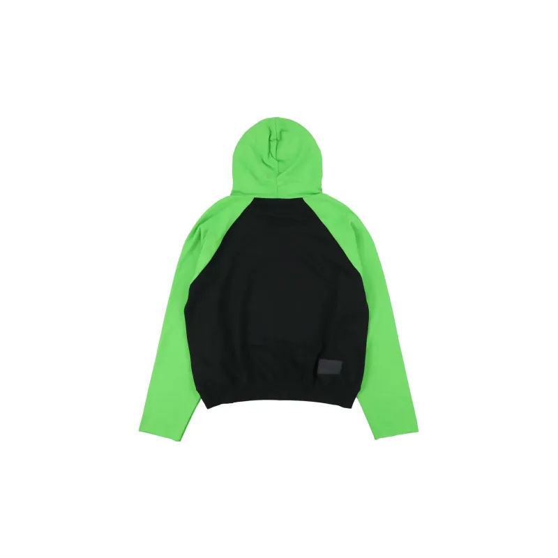 WE11DONE Sweatshirt Unisex Black Green-1