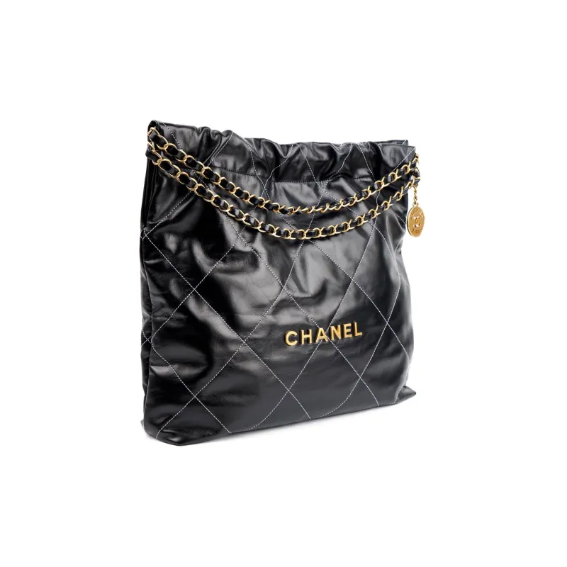 CHANEL 22 Handbag Black-1