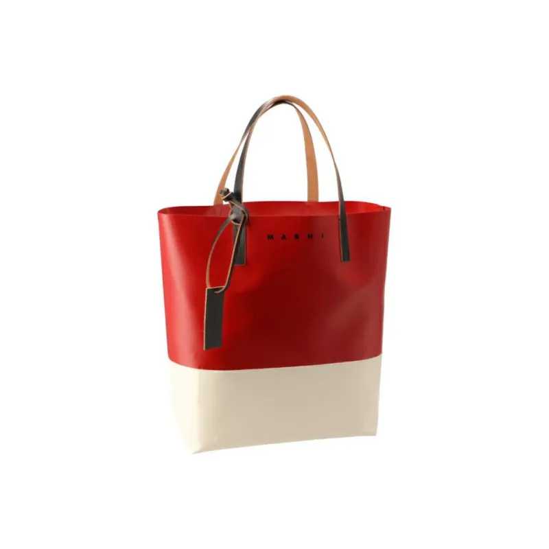 MARNI Sheepskin One Shoulder Handbag Regular Women's Red-1