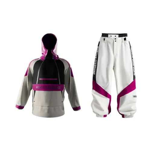 Monster Guardians Ski Suit Sets Unisex