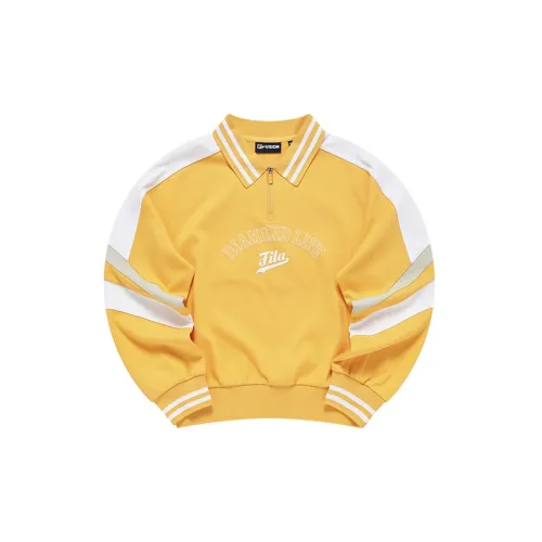 FILA FUSION Sweatshirts Women's Apricot/Orange