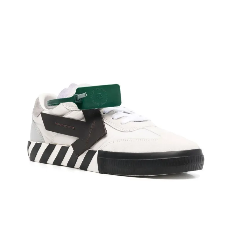 OFF WHITE New Vulcanized Low 'White Black'-2