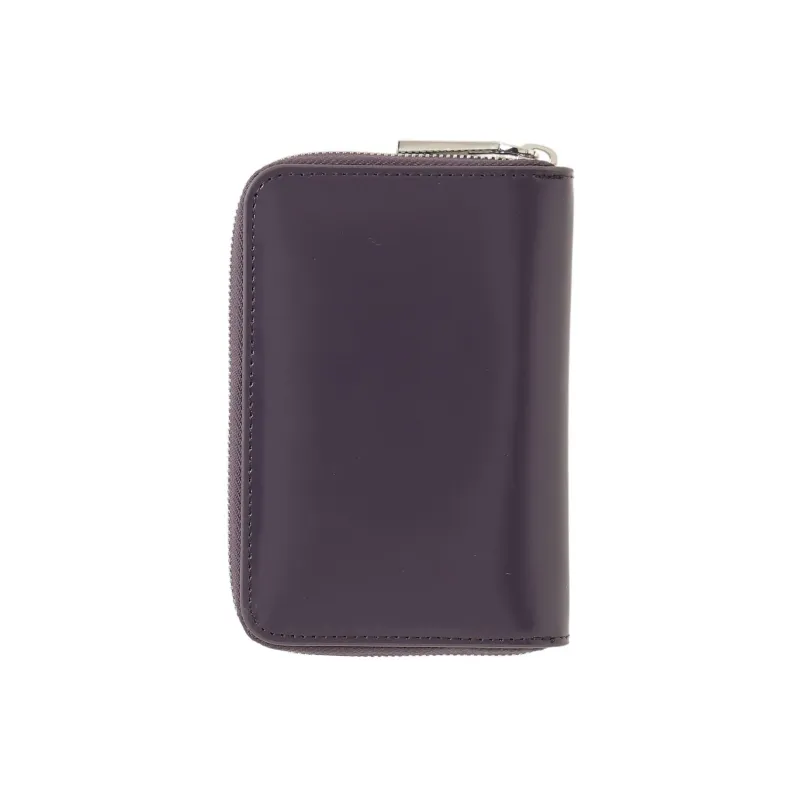 DIESEL Cow Leather Wallet Women's Purple-1
