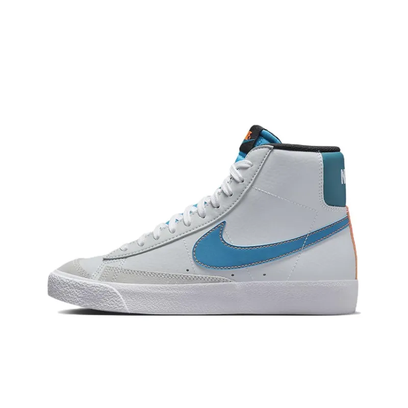 Nike Blazer Mid '77 GS 'Pure Platinum Laser Blue'-0