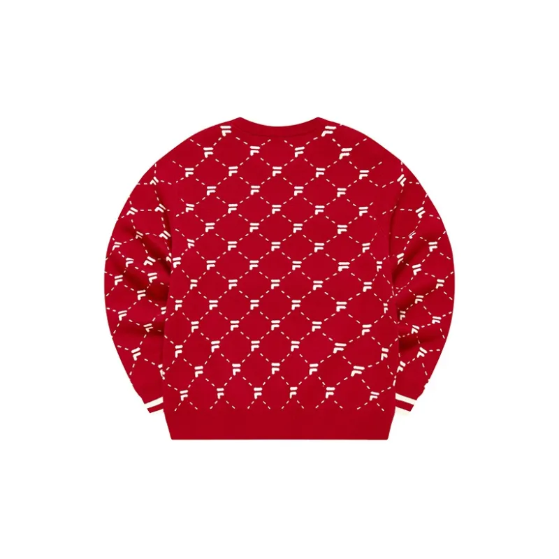 FILA FUSION Sweaters Women's Garnet Red-1