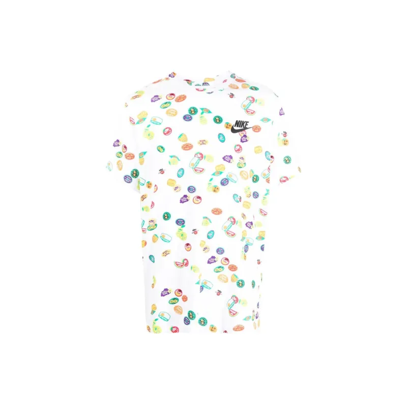 Nike T Shirts Men White-0