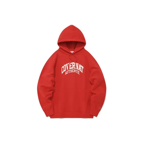 COVERNAT Sweatshirts Unisex Red