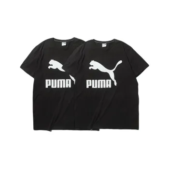 PUMA T Shirt Men's 2 Pack Black