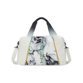 HEAD Polyester Travel Bag Large Size Unisex White Ink Color/Black Digital/Pink V-Graph