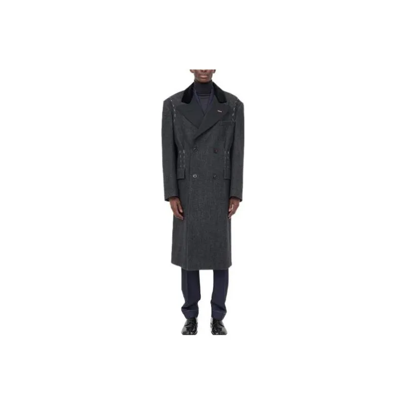 Maison Margiela Double Breasted Coat-1