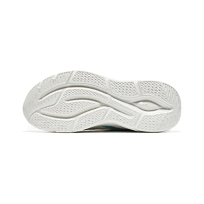 Erke Cushioning, Slip Resistant, And Abrasion Resistant Low Top Casual Running Shoes Men's White Blue-4