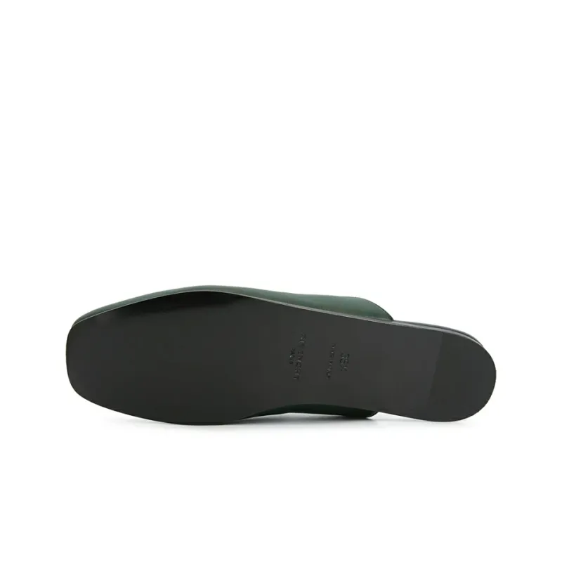 GIVENCHY Wrap toe Slippers Women's Green-5