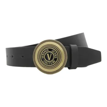 VERSACE Patterned Fashion Casual Minimalist Style Smooth Buckle Men's 3.5cm