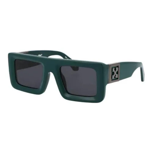 OFF-WHITE Leonardo Sunglasses Green OERI049F22PLA0015507