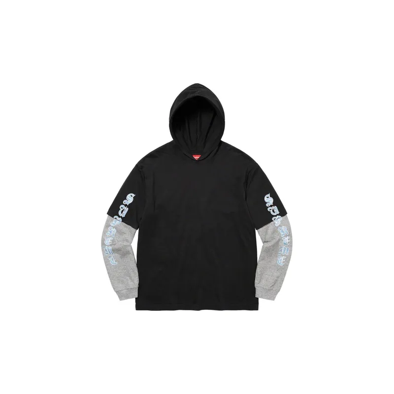 Supreme Layered Hooded L/S Top-1