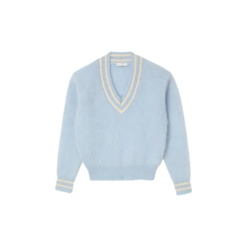 Sandro Knitwear Women's Sky Blue