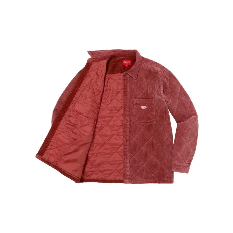Supreme Quilted Corduroy Shirt-6