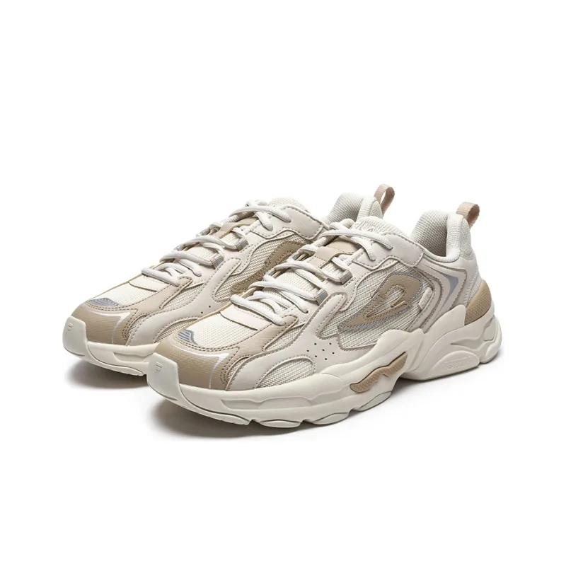FILA Y2K Cushioning Anti Slip And Wear Resistant Support Low Top Casual Shoes Men's Yellow Brown-2