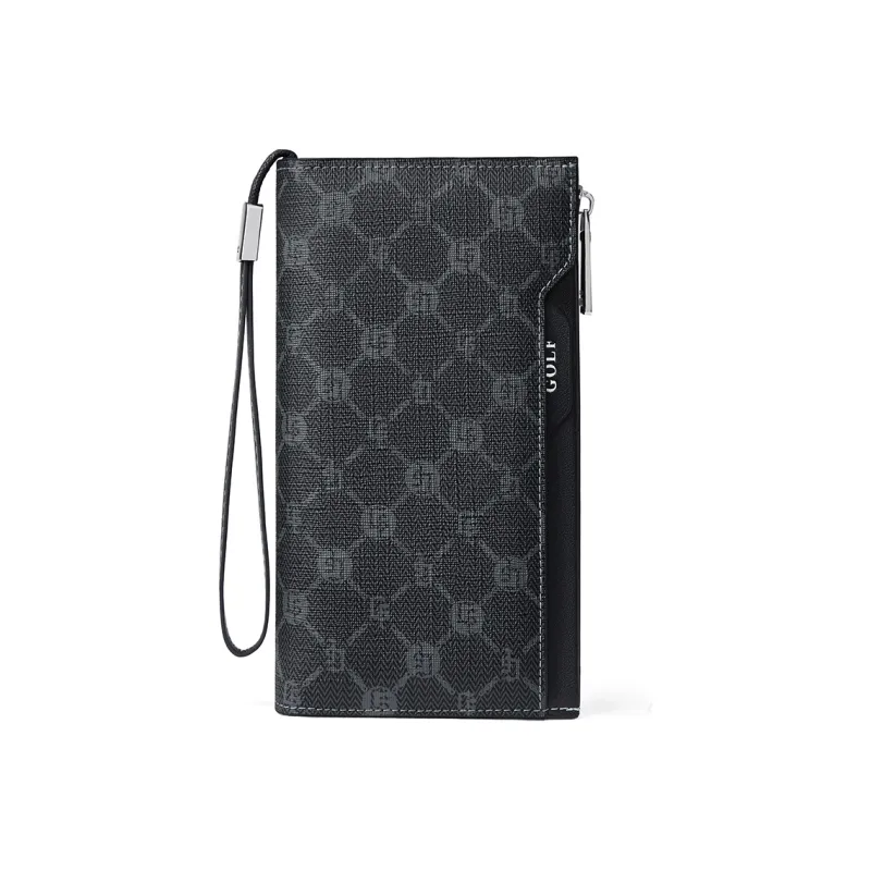 GOLF PVC Cell Phone Pouch, Wallet, Clutch Trumpets Men's Black-1
