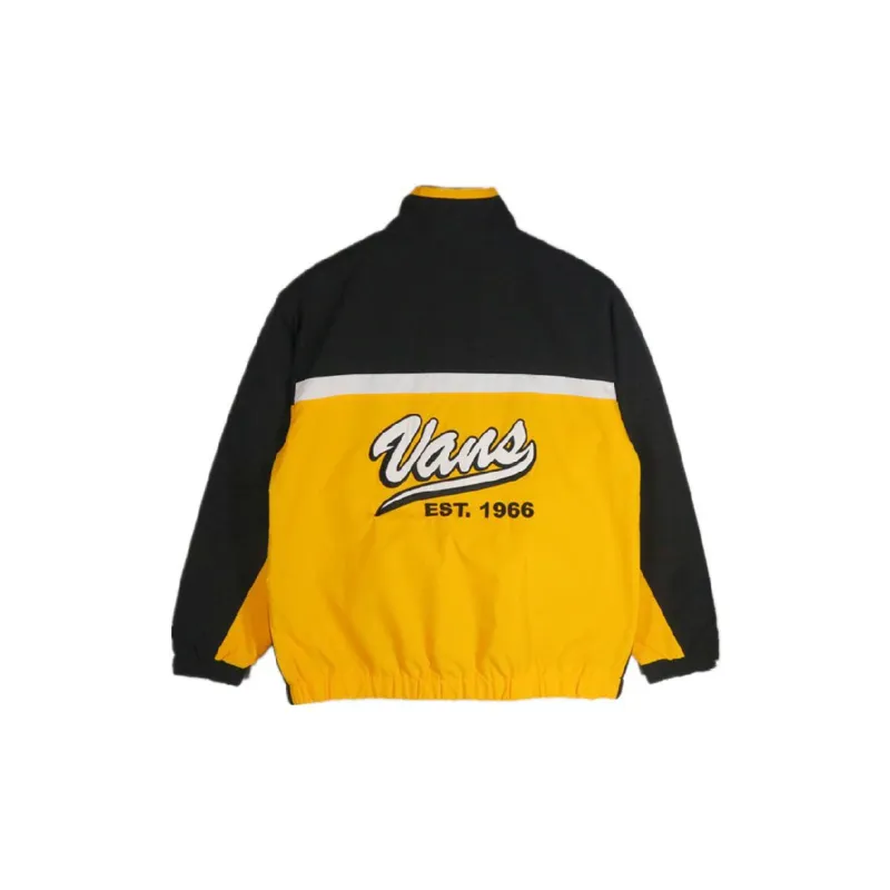 Vans Jacket Unisex Black Yellow-1