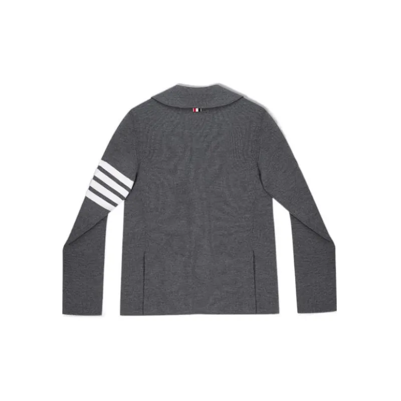 THOM BROWNE 4 Bar Knitted Blazer-1