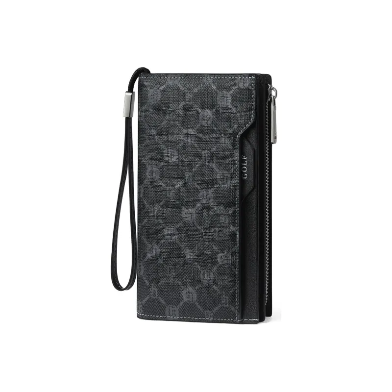GOLF PVC Cell Phone Pouch, Wallet, Clutch Trumpets Men's Black-2