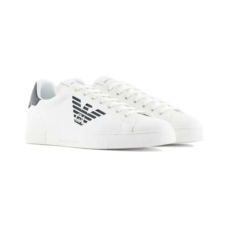 EMPORIO ARMANI Lace-up Logo-print Sneakers-3