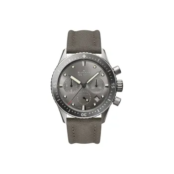 BLANCPAIN FIFTY FATHOMS Automatic Mechanical Movement Men's Watch 43mm Gray Dial Titanium Alloy Watch Case