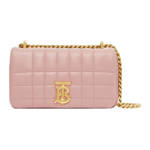 Burberry Lola Lola Bag Lambskin Shoulder Bag Crossbody Bag Mini Women's Pink