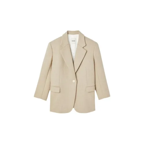 Sandro Business Suits Women's Taupe